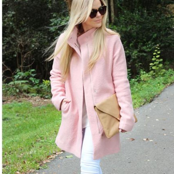 express pink coat